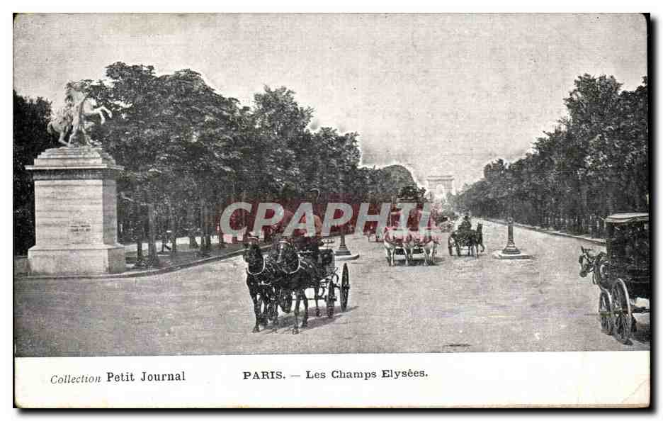 PARIS — Les Champs Elysées — Collection Petit Journal