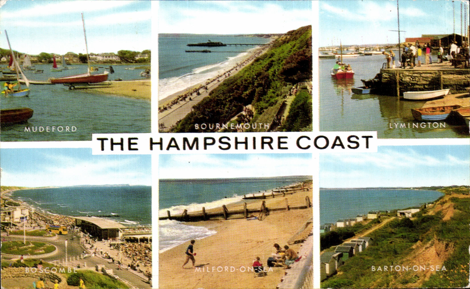 CPA The Hampshire Coast Mudeford Bournemouth Lymington Milford on Sea Barton on Sea Boscombe 
