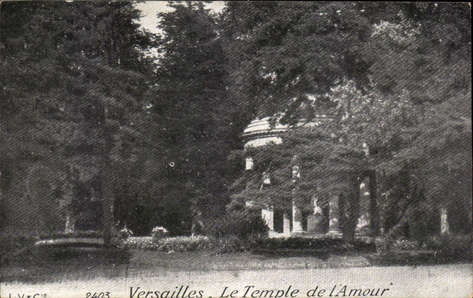 CPA Versailles Le Temple de I'Amour