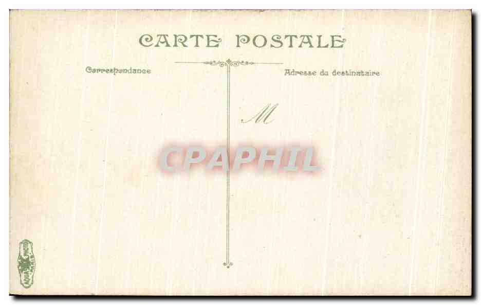 CPA Versailles Parc du Trianon Le moulin  — Verso