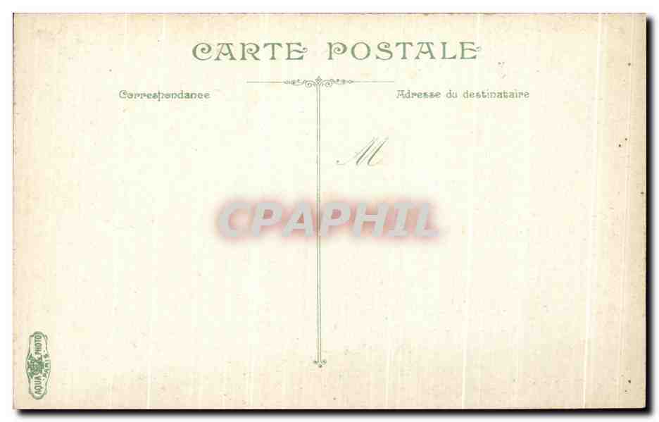 CPA Versailles Le Bassin du Dragon Les Marmousels — Verso