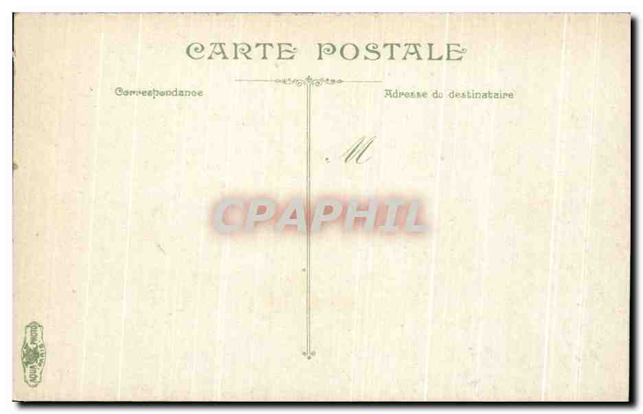 CPA Jardins de Versailles Les Grandes Eaux — Verso