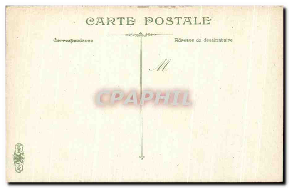 CPA Versailles Grandes Eaux a Neptune — Verso