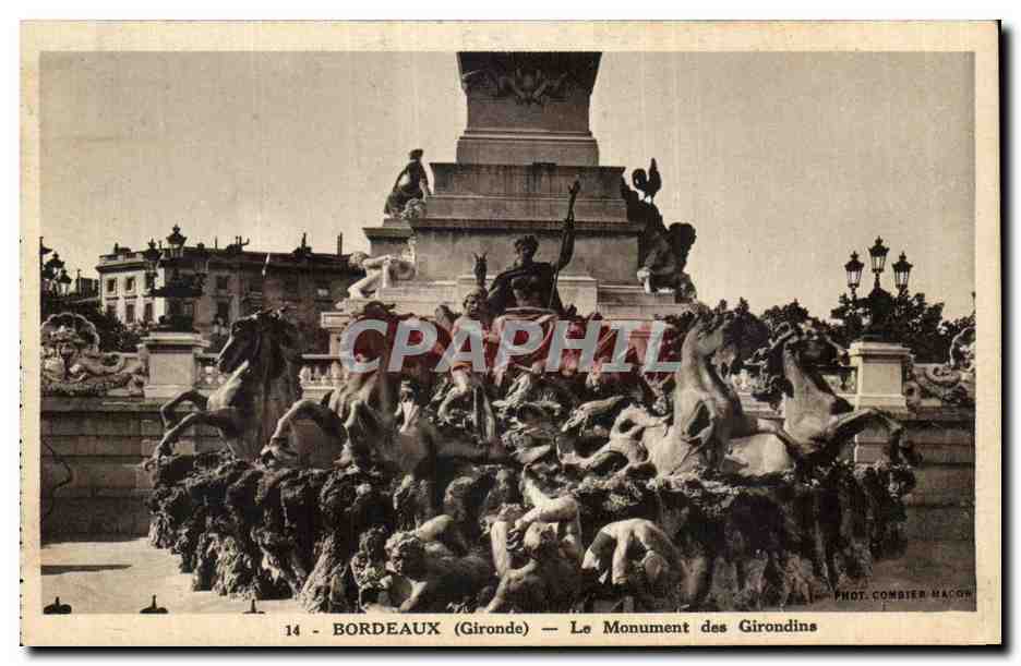 CPA Bordeaux (Gironde) Le Monument des Girondins