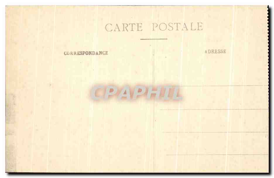 CPA La Grande Trappe Pres Mortagne Preau du cloitre  — Rückseite