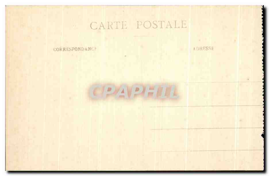 CPA La Grande Trappe Pres Mortagne Facade Ouest du Monastere Au premier plan — Rückseite