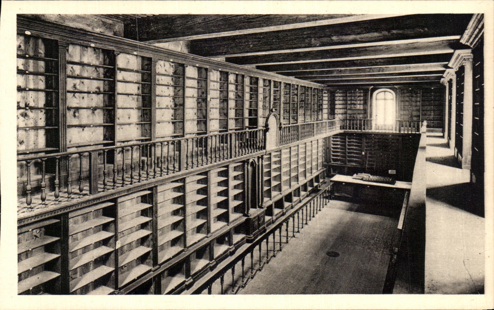 CPA Monastere De La Grande Chartreuse La Bibliotheque 