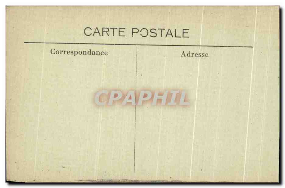 CPA Dax Les Remparts Romains — Rückseite