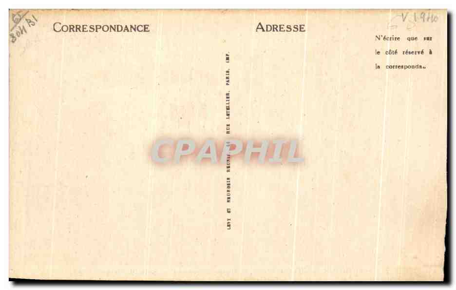 CPA Lourdes Chateau Fort Musee Pyreneen Salle du Berger — Verso