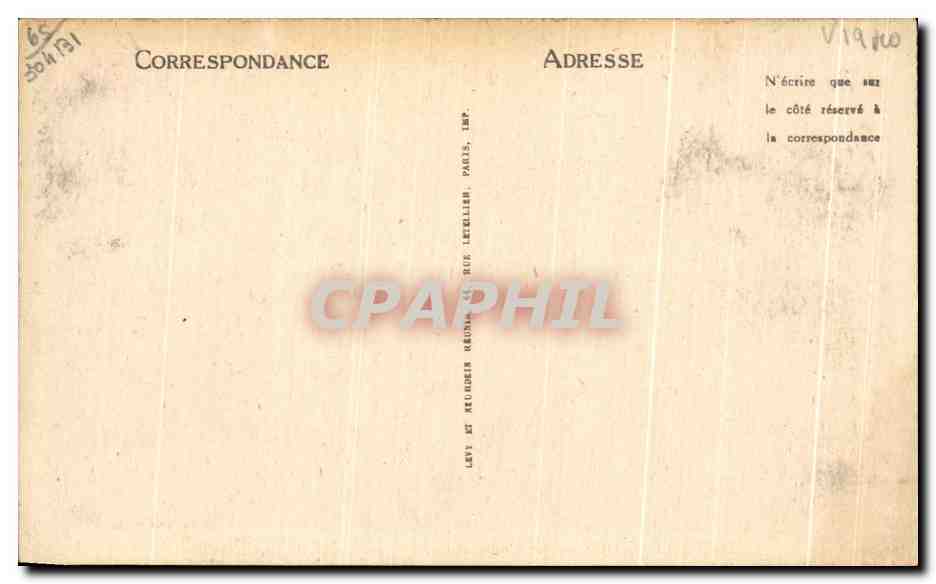 CPA Lourdes Le Chateau Fort Musee Pyreneen Salle du Tisserand — Verso