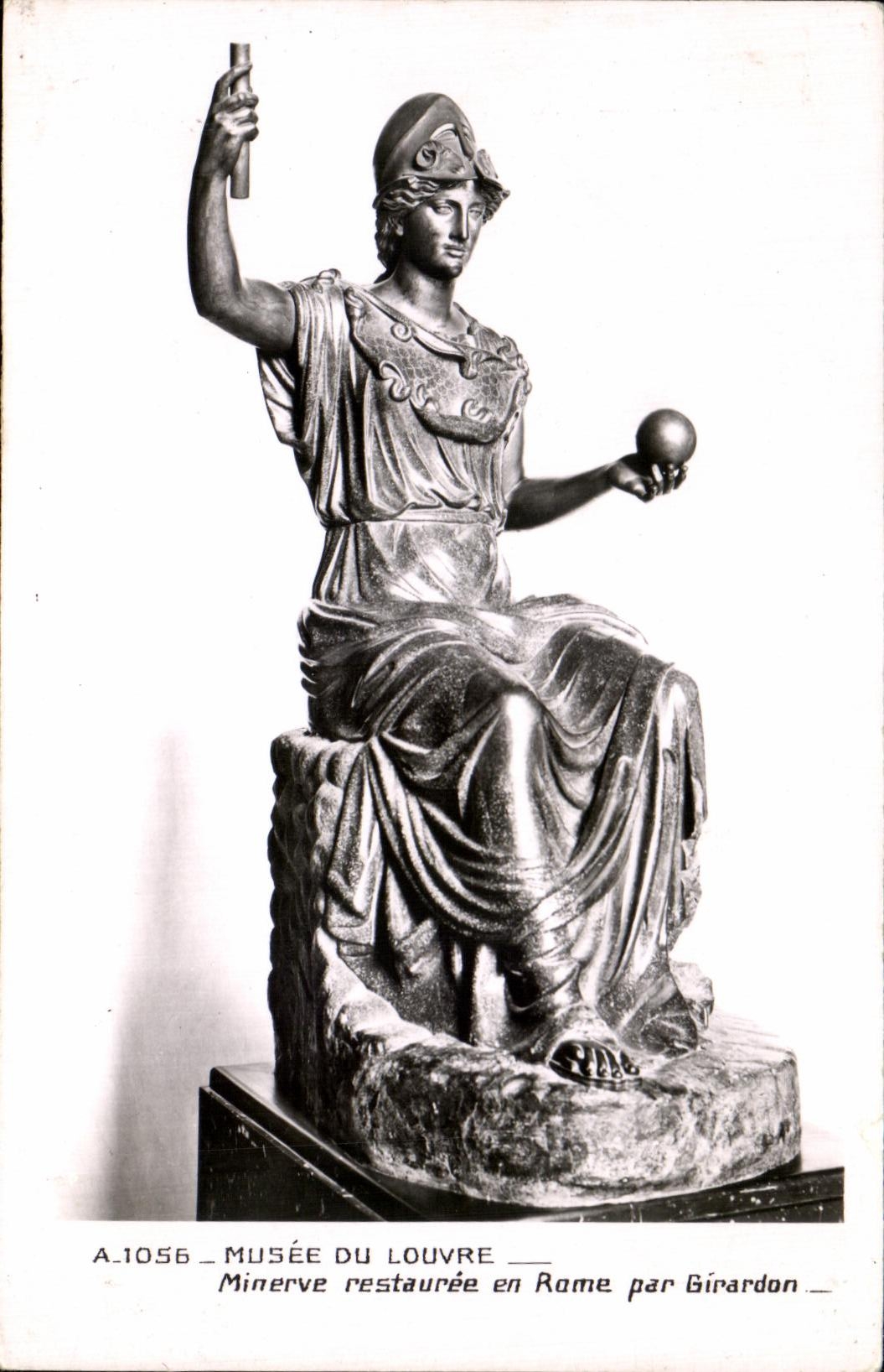Minerve restaurée en Rome — Musée du Louvre — éditions des Musées Nationaux
