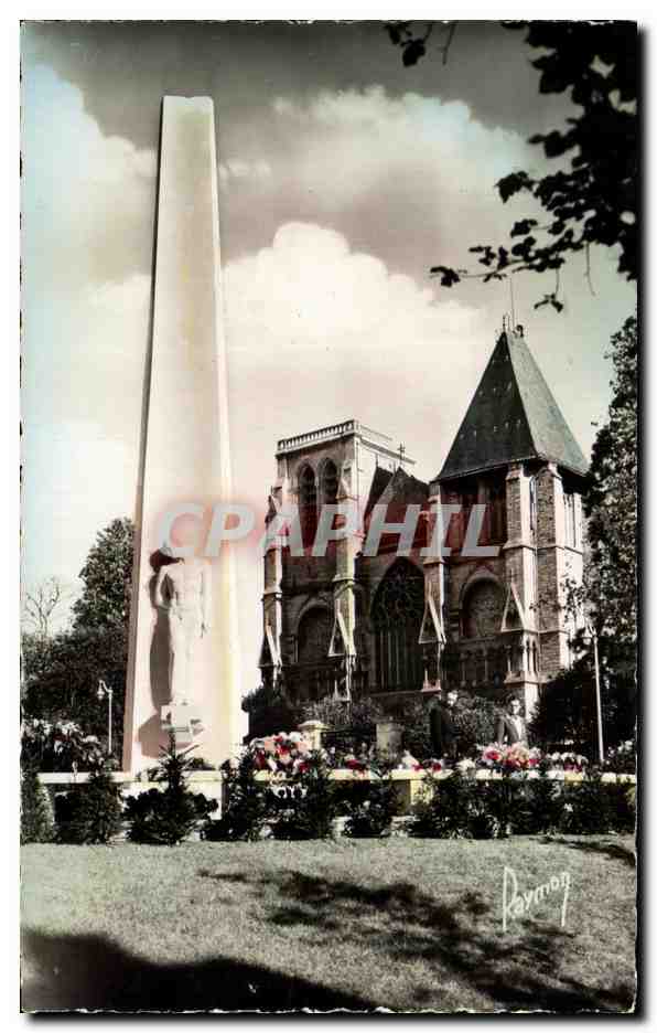 Le Mans (Sarthe) — Notre-Dame de la Couture et le Monument des Martyrs — Éditions d'Art RAYMON