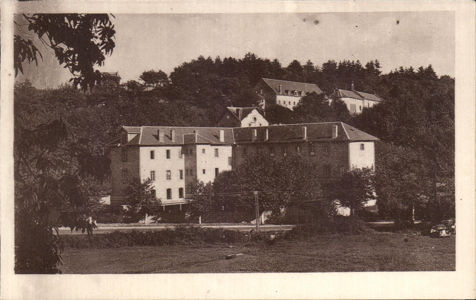 Pélerinage des Grottes de Saint-Antoine — Vue générale du Pélerinage — Éditeur M.F. O.L.E.
