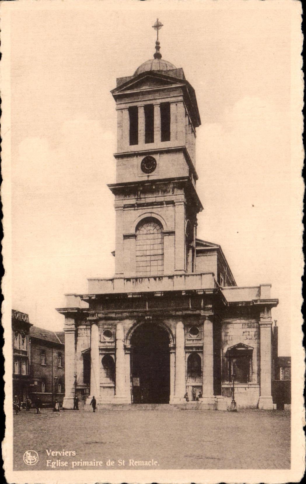 Verviers — Église primaire de St Remacle — éditeur N. L. S.