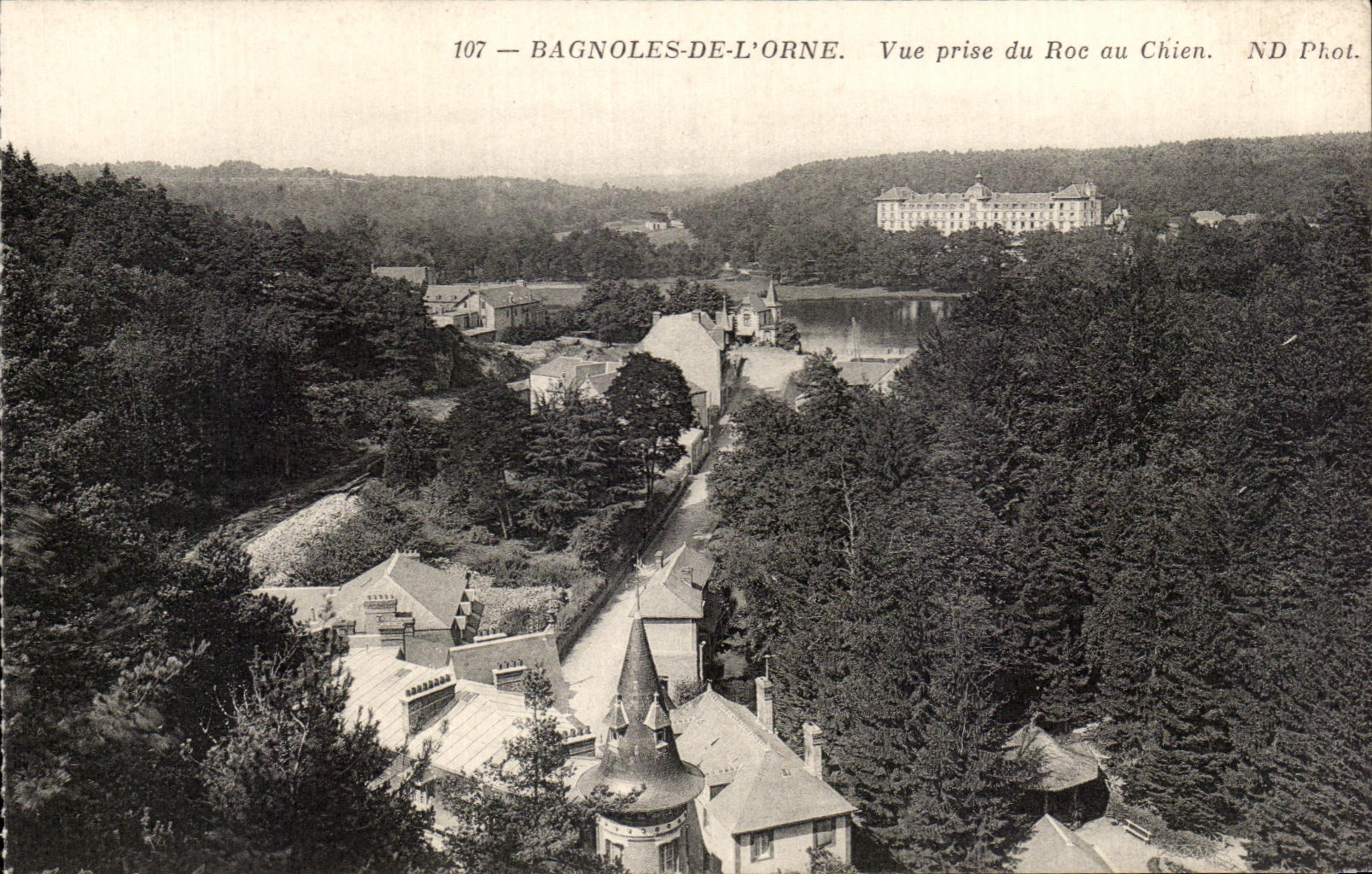 Bagnoles-de-l'Orne — View taken from Roc au Chien — ND Phot. n°107