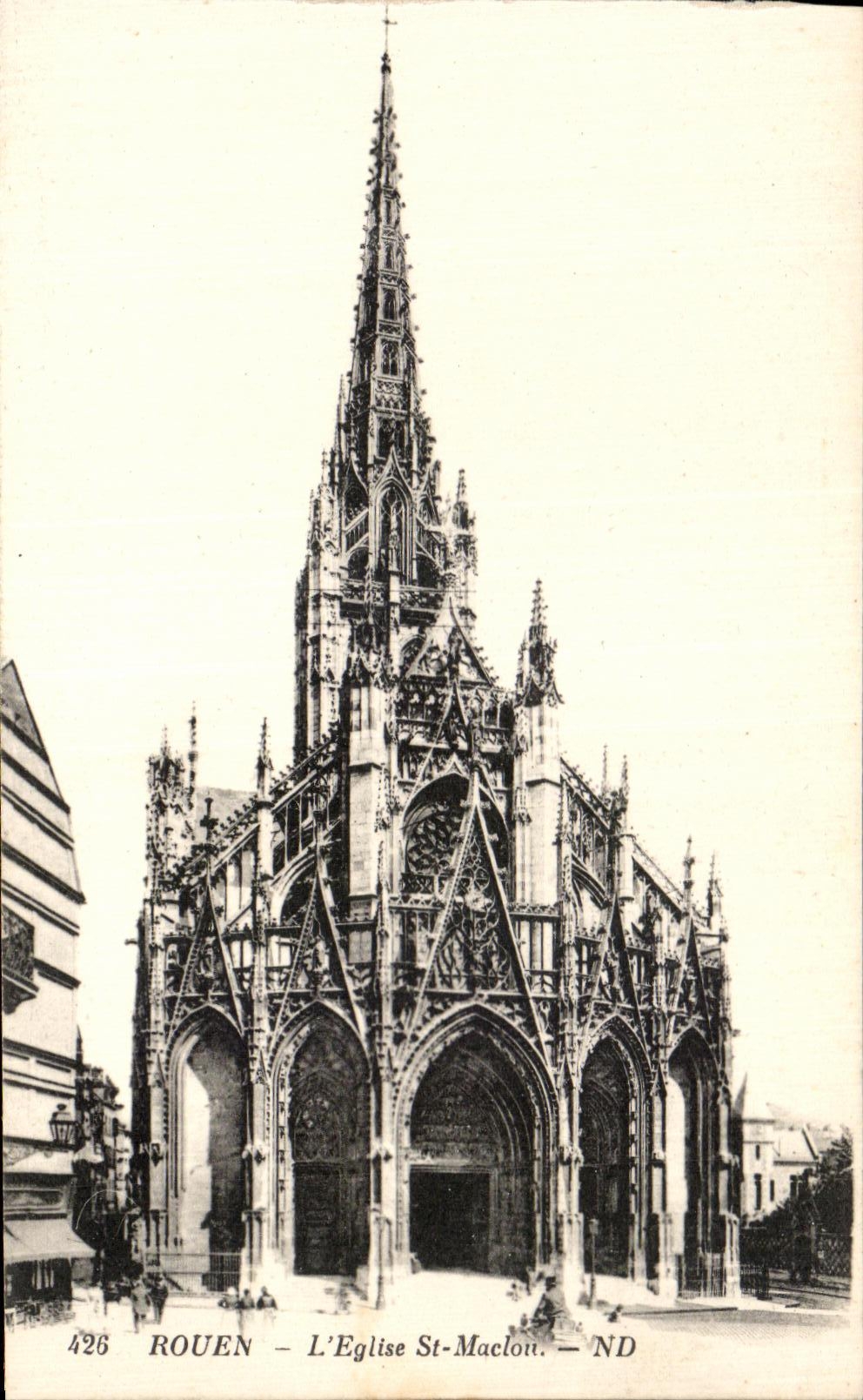 CPA Rouen L'Eglise St Maclou