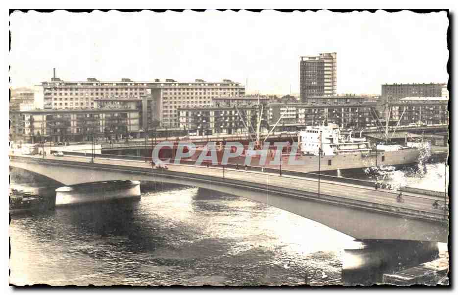 CPA Rouen Immeubles des Docks 