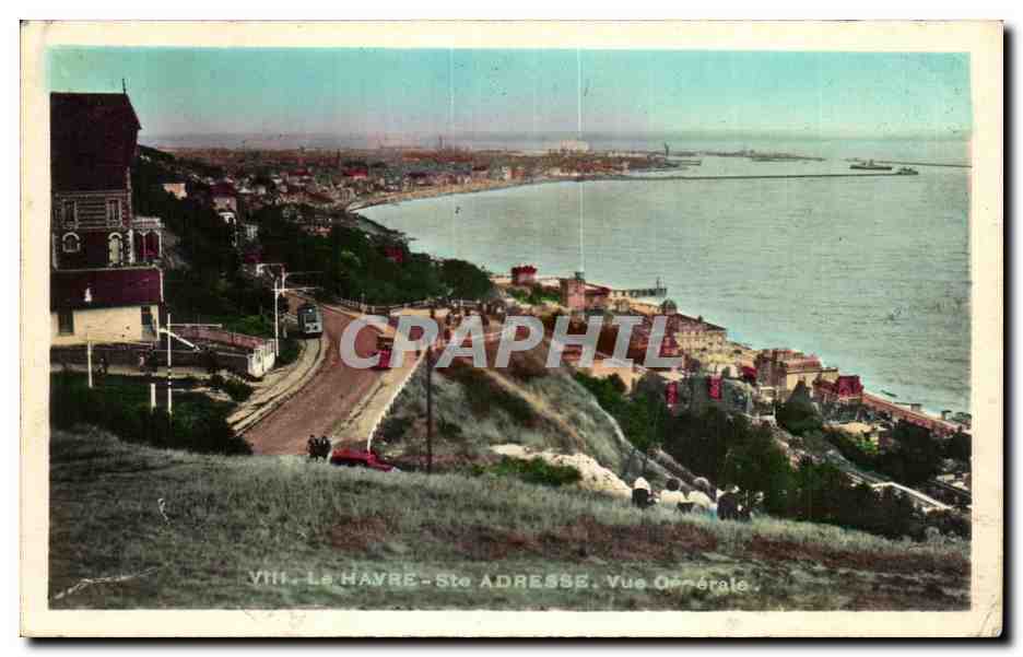 CPA Le Havre Ste Adresse Vue generale