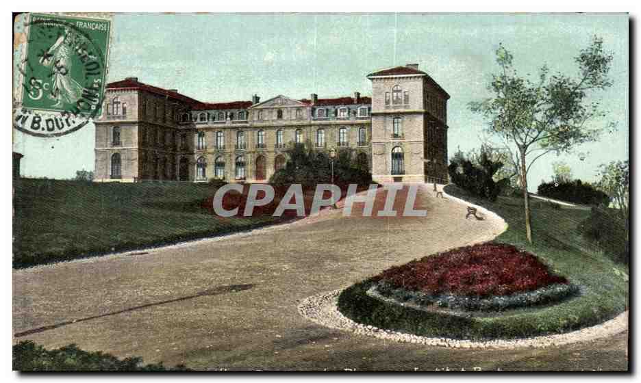 CPA Marseille Jaridns ud Pharo et Institut Pasteur 