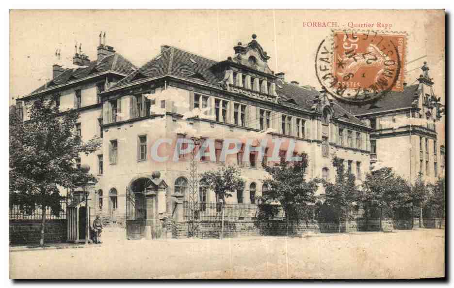 CPA Forbach Quartier Rapp