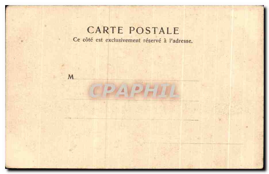 CPA Versailles Vue et perspective du chateau  — Rückseite