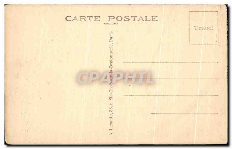CPA Versailles Hameau de Marie Antoinette La Laiterie et la Tour de Malborough — Verso