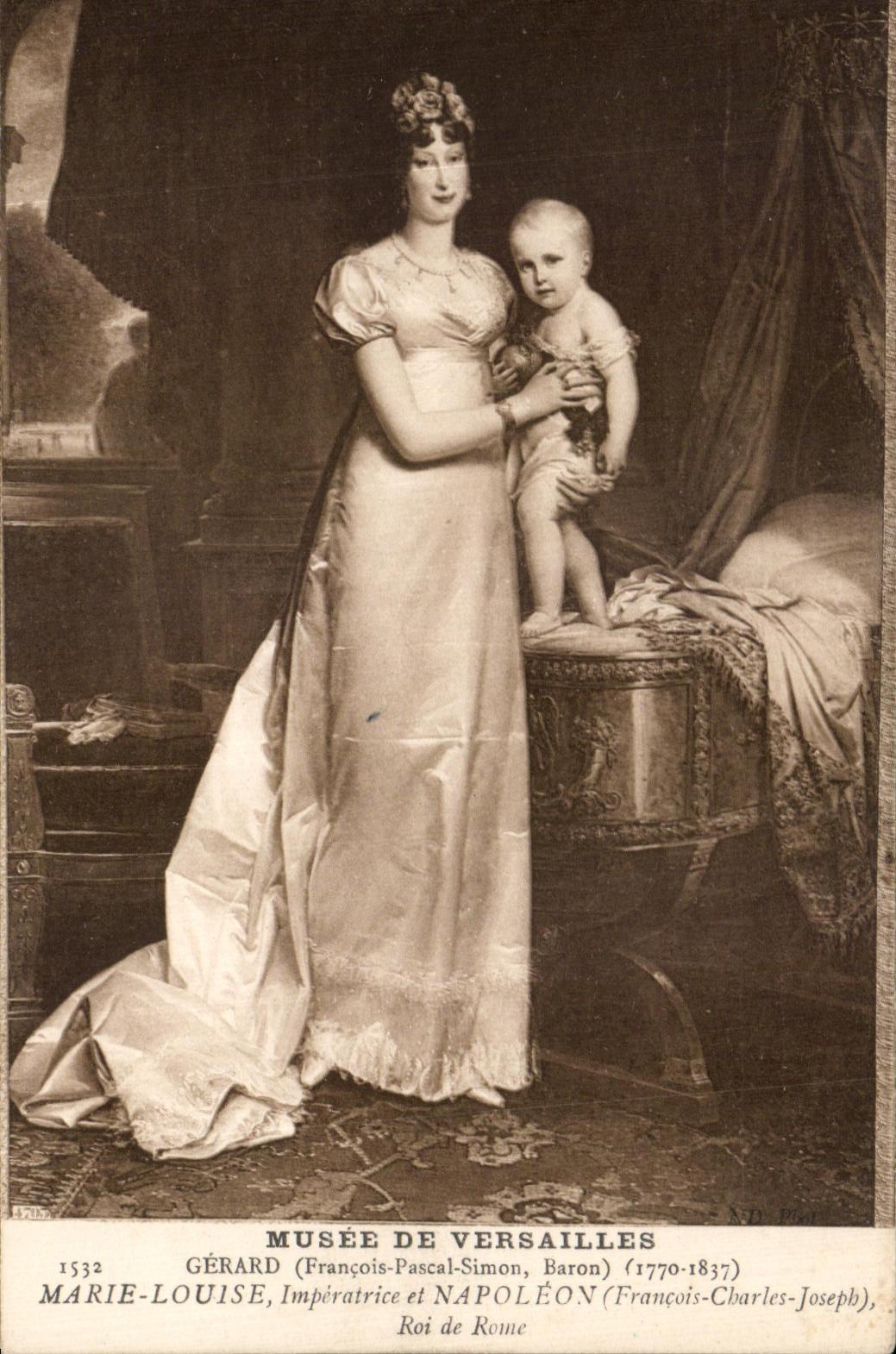 CPA Musee De Versailles Gerard Marie Louise Imperatrice et Napoleon Roi de Rome