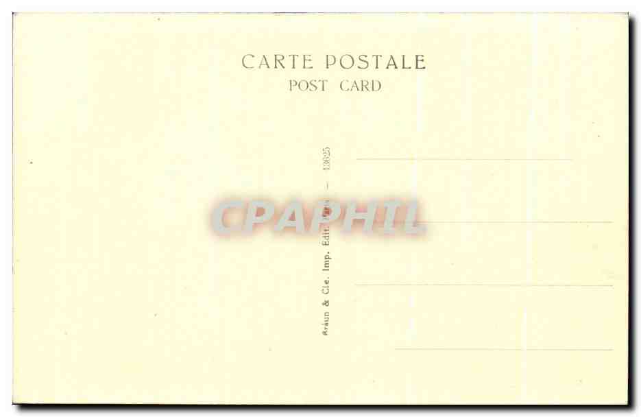 CPA Musee de Versailles Mignard Philippe V Chien  — Verso