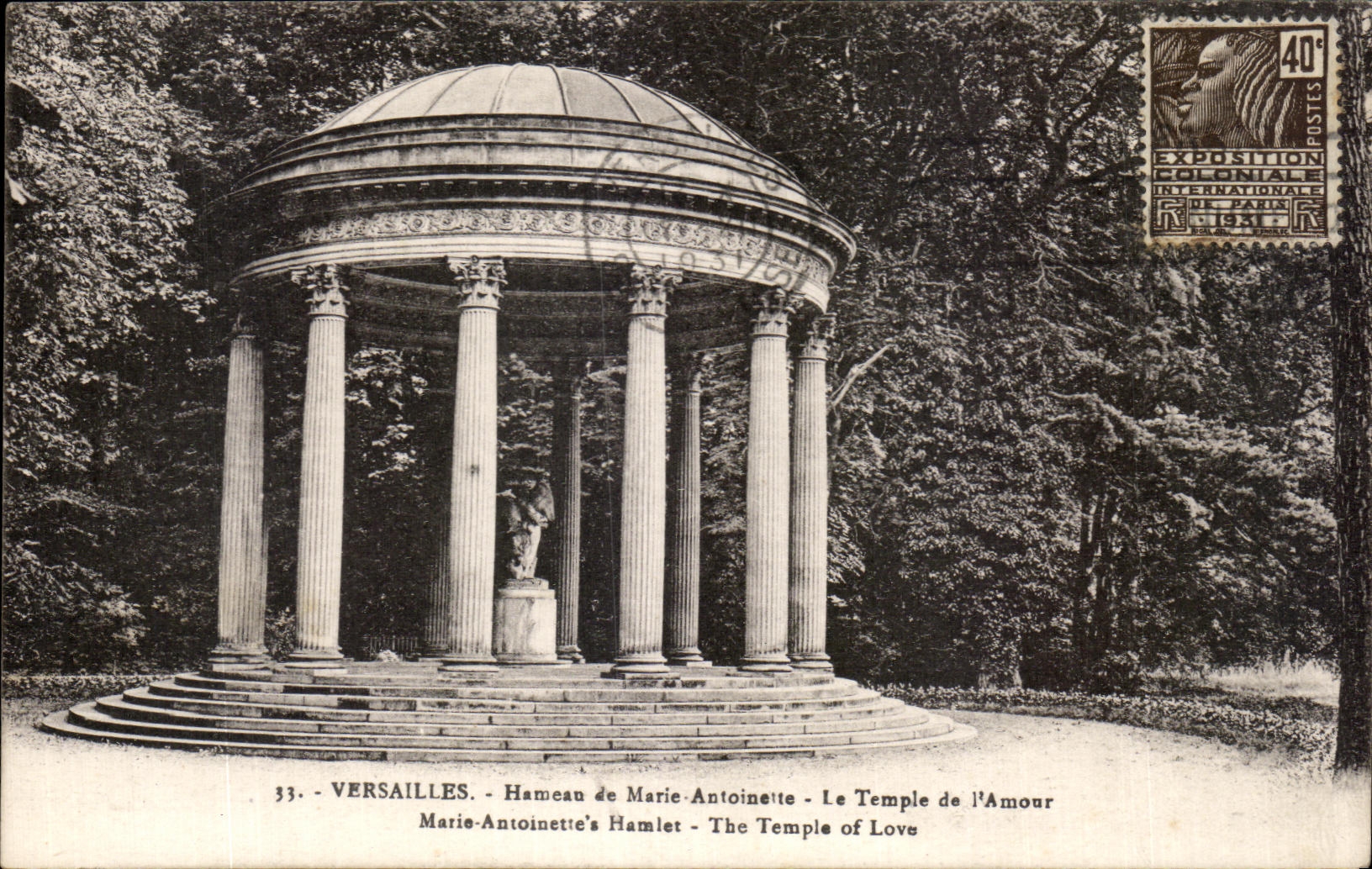 Versailles - Hameau de Marie-Antoinette - Le Temple de l'Amour