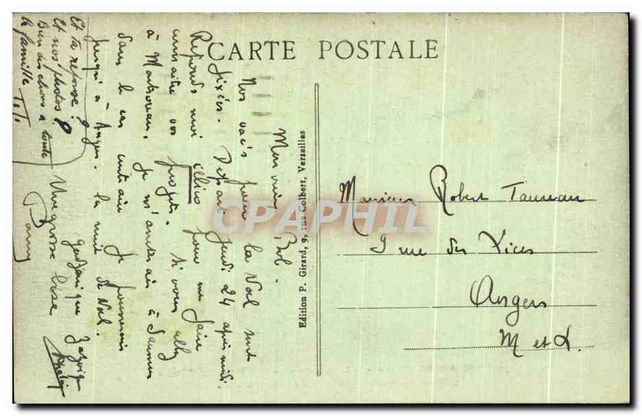 Versailles - Hameau de Marie-Antoinette - Le Temple de l'Amour — Verso