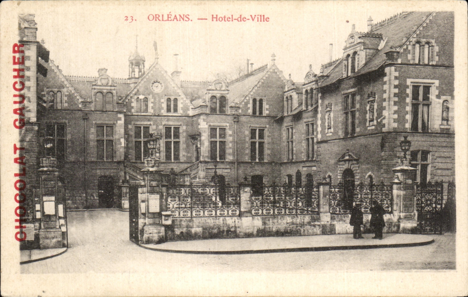 CPA Orleans Hotel de Ville Chocolat Gaucher 