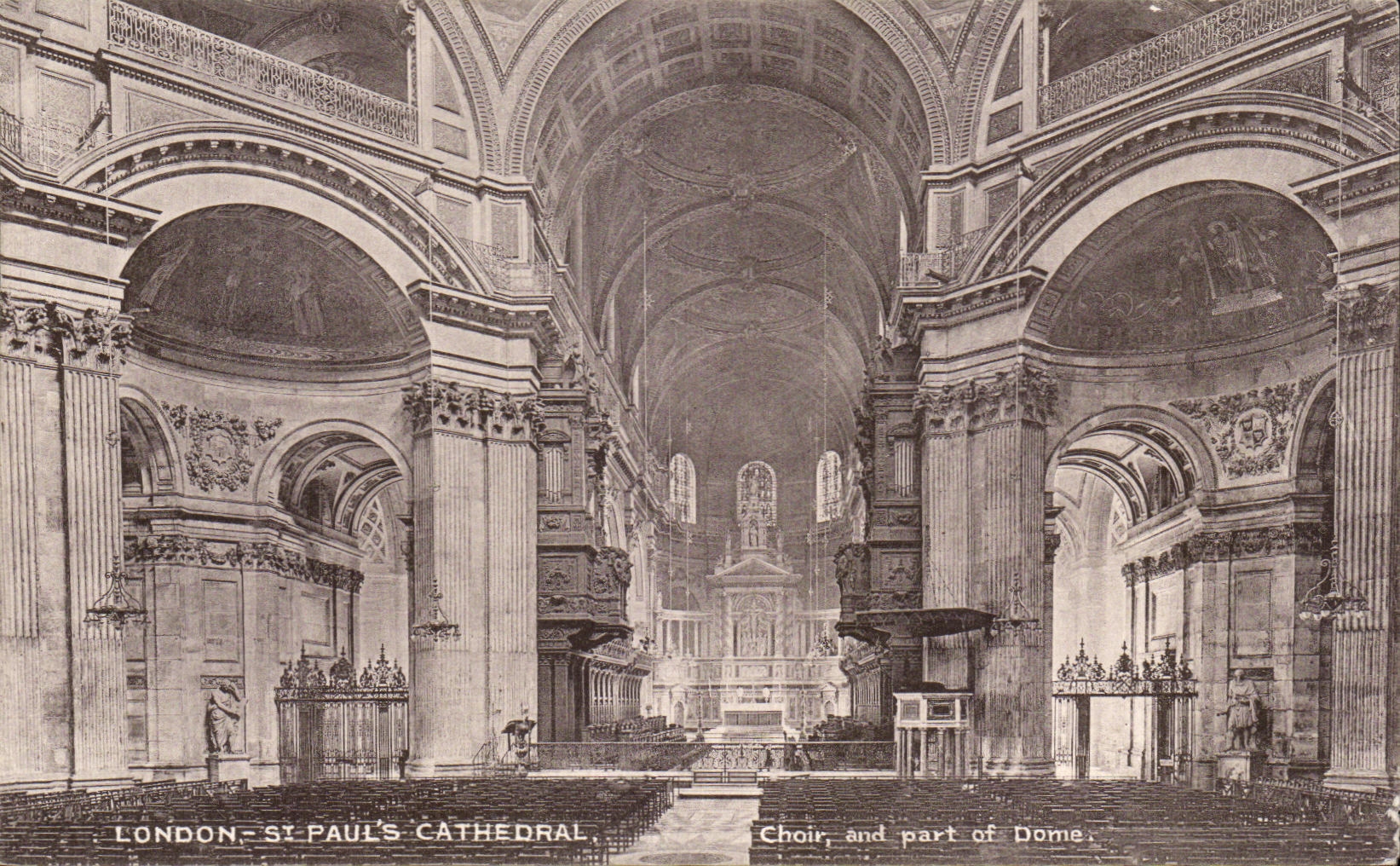 CPA London St Paul's Cathedral Choir and part of Dome