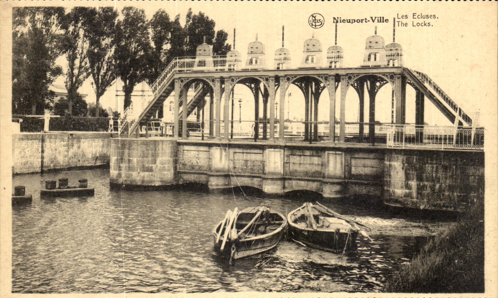 CPA Nieuport Ville Les Ecluses The Locks