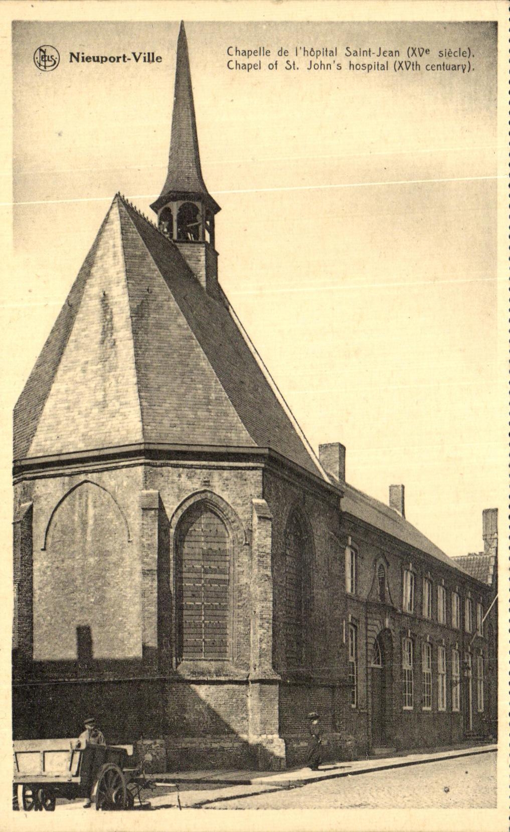CPA Nieuport Ville Chapelle de l'Hospital Saint Jean 