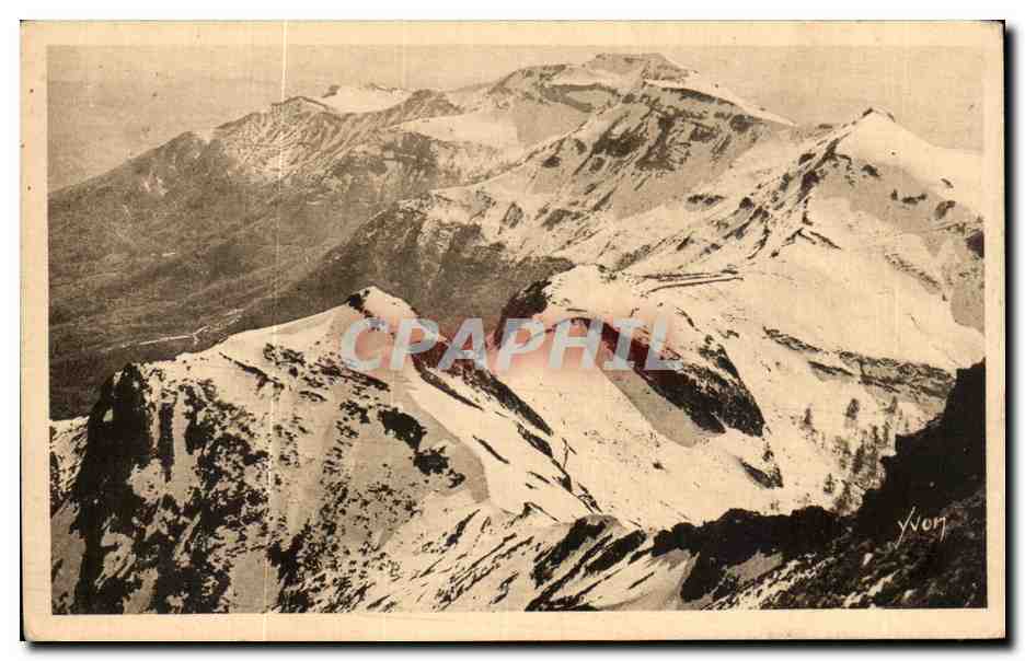 Roche Noire et Puy Mary en hiver — Auvergne (Cantal) — Les Éditions d'Art Yv'or, n°12