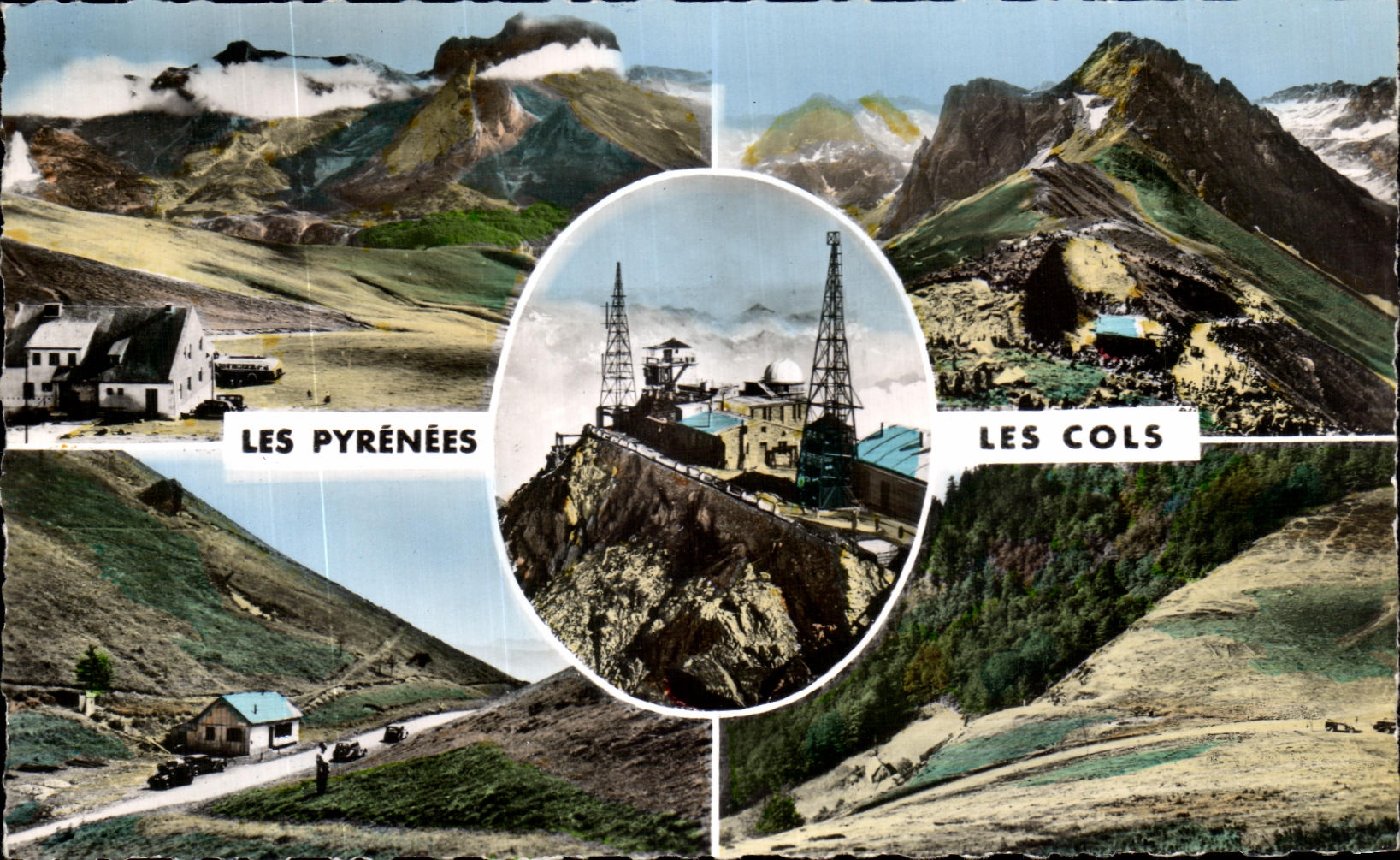 Les Pyrénées — Les cols — Éditeur Réal-Photo, n°102