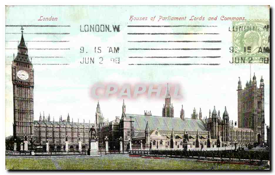CPA London Houses of Parliament Lords and Commons