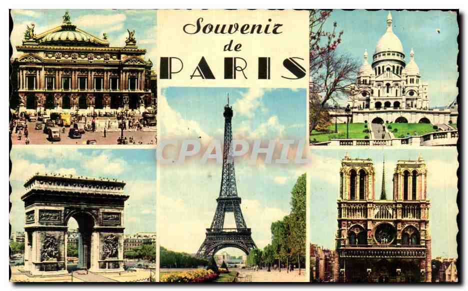 Paris — Souvenirs de Paris — Éditions Talscolor