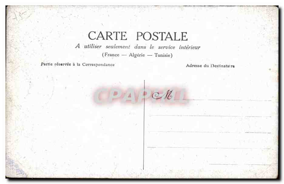 CPA Inondations de Paris Au jardin des Plantes Ours  — Verso