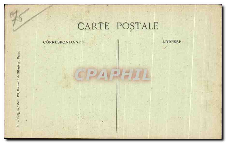 CPA Paris D'Autrefois Pont Neuf  — Rückseite
