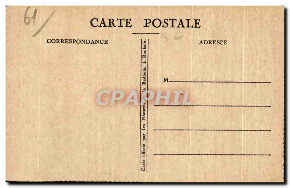 CPA Alencon Vue Generale prise au Barrage — Rückseite