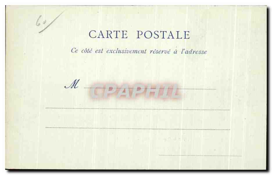 CPA C comte Henri Due de Guise — Verso