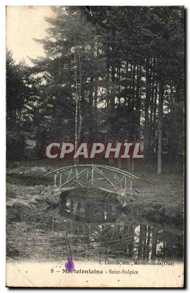 CPA Mortefontaine saint sulpice