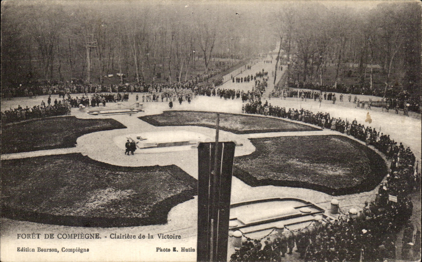 CPA Foret De Compiegne Clairiere de la Victoire Militaria 