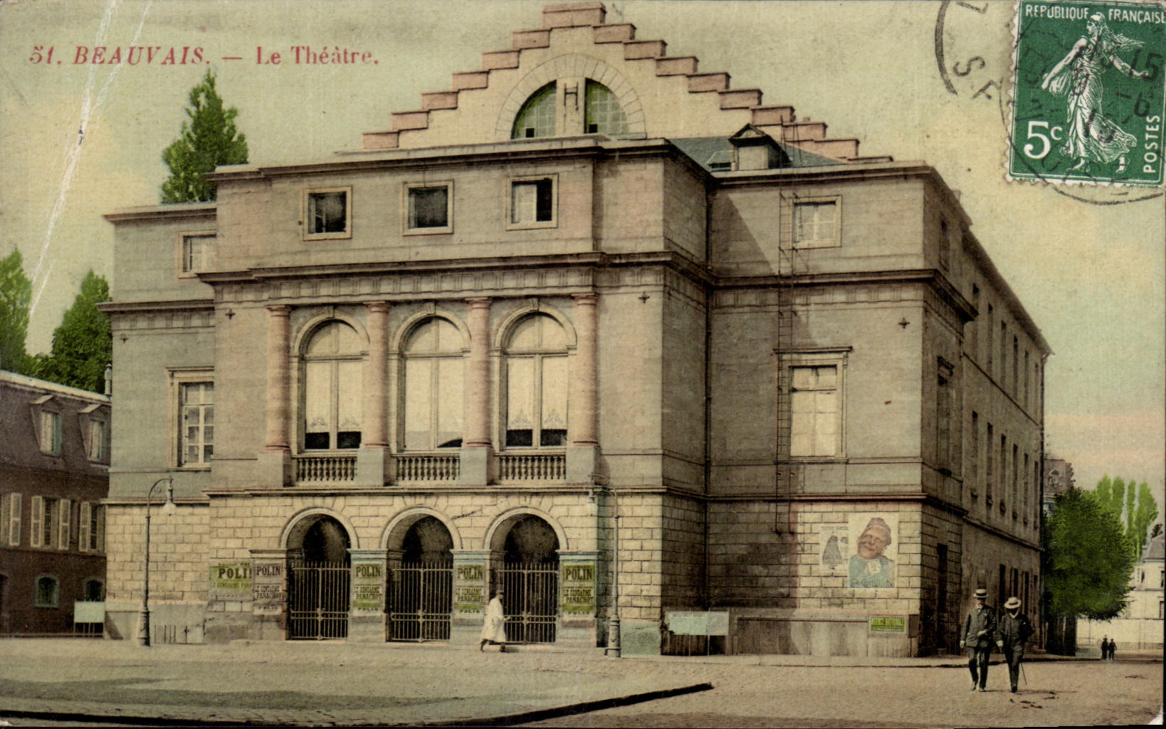 Saint-Beauvais — Le Théâtre — Éditeur inconnu, n° de série non visible