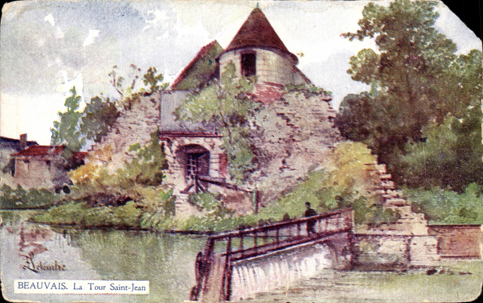 Beauvais — La Torre di San Giovanni — editore Delaunche