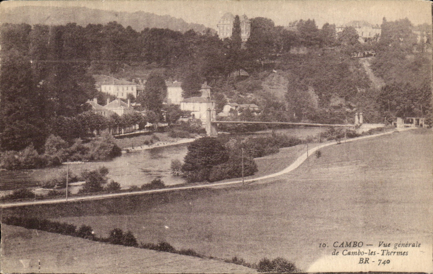 CPA Cambo Vue generale de Cambo les Thermes 