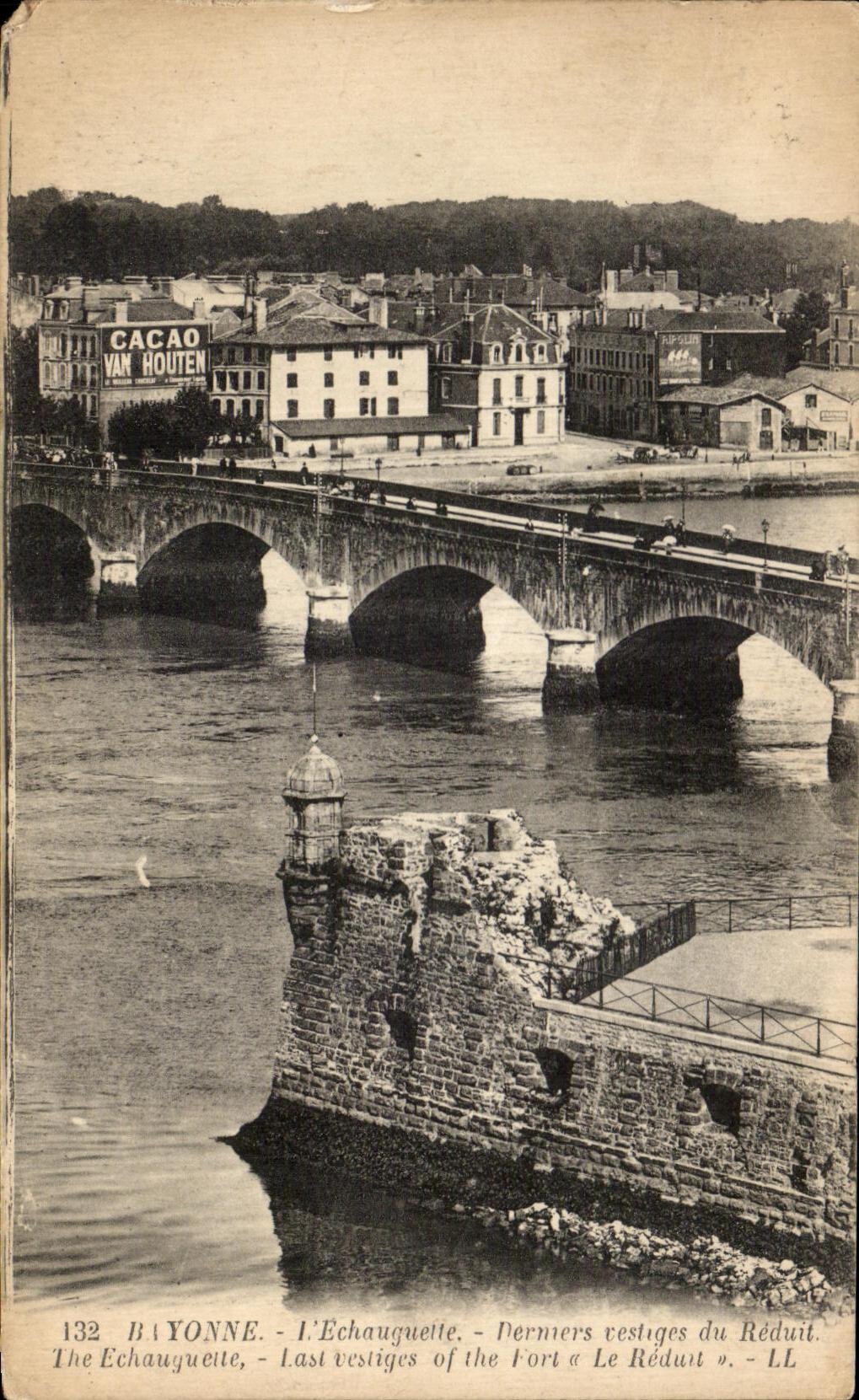 Bayonne - L'Echauquette - Derniers vestiges du Fort Le Réduit