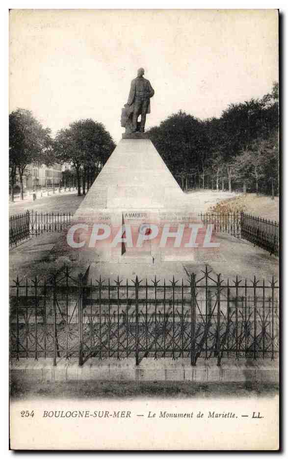 Boulogne-sur-Mer — Il Monumento di Mariette — LL n°254