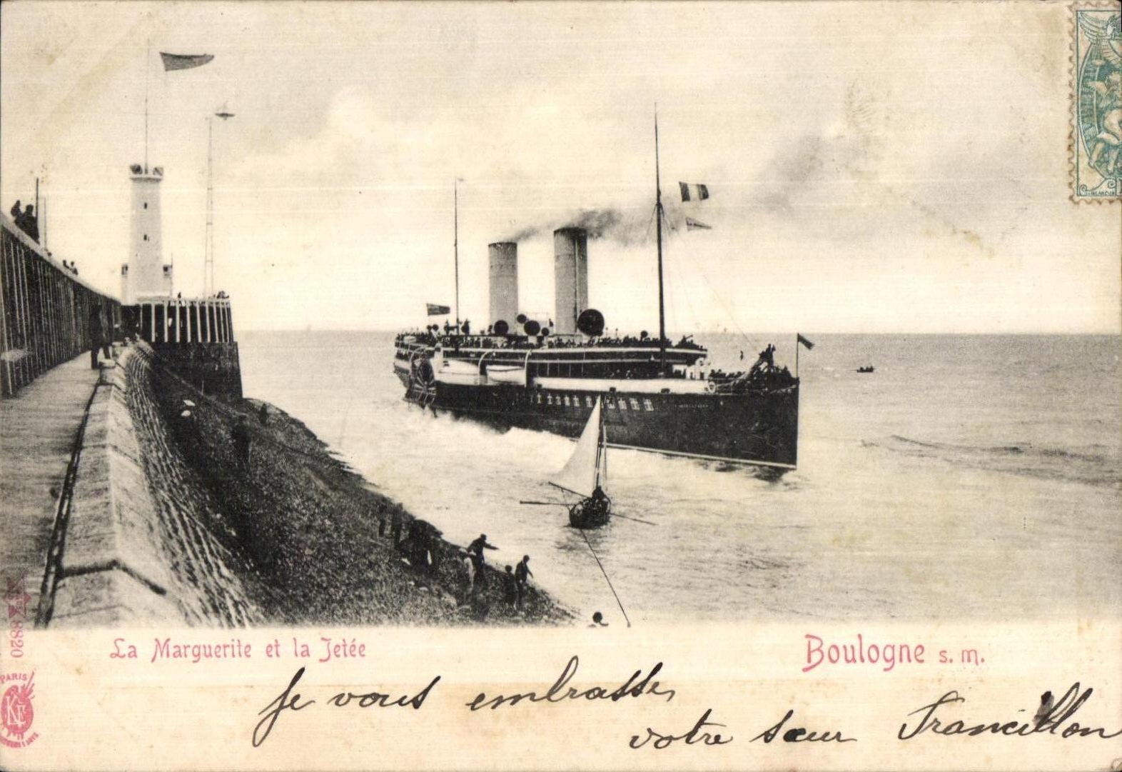 La Marguerite et la Jetée — Boulogne s.m. — Paris, n° 626920